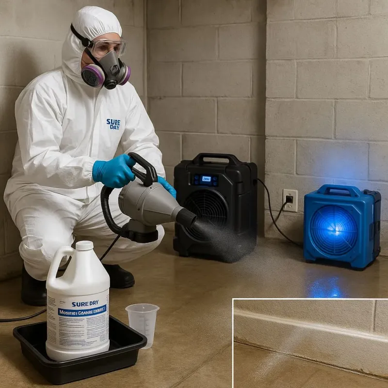 Sanitization and Odor Removal process in Brighton, AL