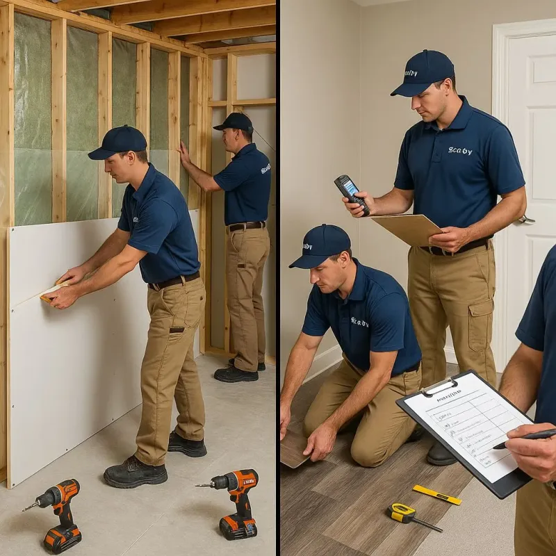 Repairs and Reconstruction process in Brighton, AL