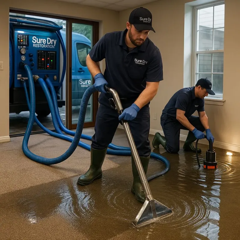 Water Extraction and Removal process in Brighton, AL